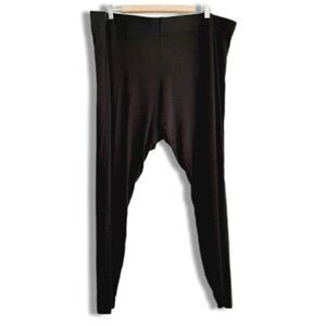 A MTL 1980 Soft High-Rise Tights Leggings Black Plus Sz 22 - 24